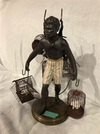 Nubian Statue Bird Man