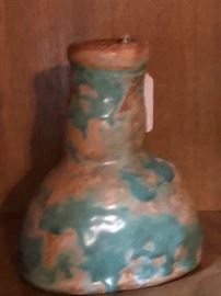 Unusual pottery vase