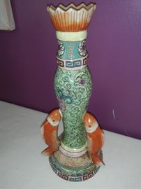 Coy Fish Candleholder
