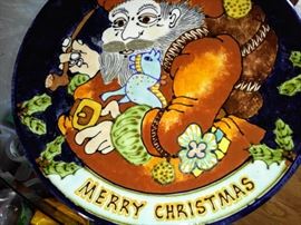 Ruthwoman Plate Merry Christmas
