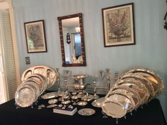 STERLING SILVER AND SILVER PLATE