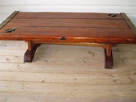 WW2 Original Liberty Ship Hatch Cover Table