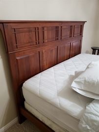 Bob Timberlake Arts and Crafts King Bed- Newer Sealy Posturepedic Mattress
