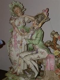 Large Victorian Bisque figurine