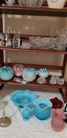 Vibrant pastel colored glass