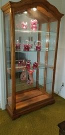 Contemporary large display cabinet