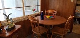 Maple dinette set