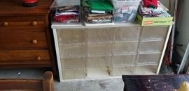 A great cabinet to store all your sewing needs