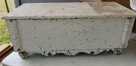 Great shabby chic toy chest or trunk