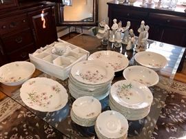 Set of 12 Bohemian Czechoslovakia china