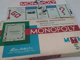 Vintage Monopoly Lot https://ctbids.com/#!/description/share/96639