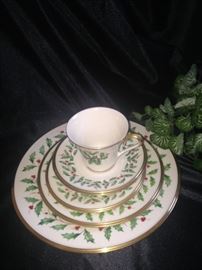 Classic Spode Christmas china