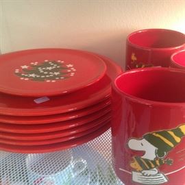 Additional Christmas dishes (small set) - Waechtersbach Germany