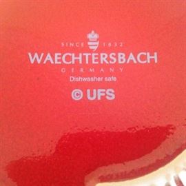 Christmas dishes - Waechtersbach Germany