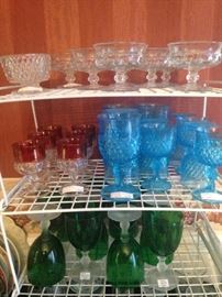 Colorful glassware