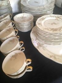 Delicately beautiful Haviland "Rosalinde" china