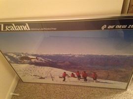 New Zealand travel poster