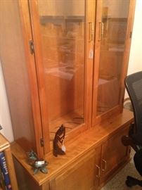 Gun case with lower storage