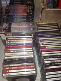 CD's and movies
