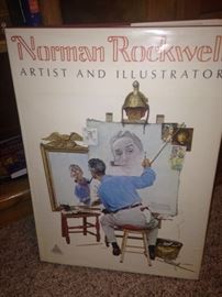 Norman Rockwell (February 3, 1894 – November 8, 1978) coffee table book (He was an American author, painter, and illustrator.