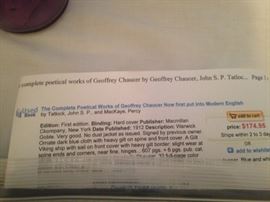 Complete Poetical Works of Geoffrey Chaucer, who was an English poet and author. Widely considered the greatest English poet of the Middle Ages, he is best known for The Canterbury Tales