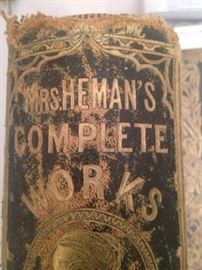 "Mrs. Heman's Complete Works" (Felicia Dorothea Browne Hemans-Sept. 25, 1793 – May 16, 1835) was an English poet.