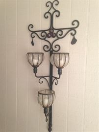 Another wall candle holder