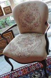 Antique upolstered chair