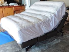 Like new adjustable double bed