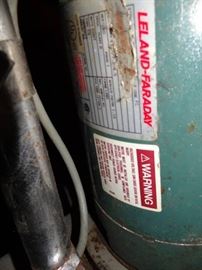 Floor Buffer Electric Model not available 115 V ...
