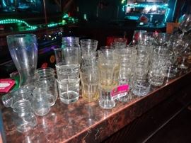Lot of Miscellaneous Glasses