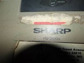 Sharpe Projector Model PGD120U