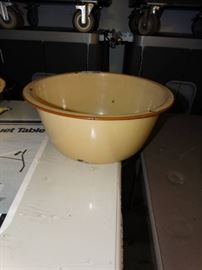 Large Metal Bowl w Ceramic Coating