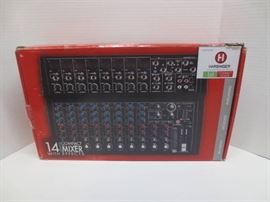 Harbinger 14 channel mixer with effects model L140 ...