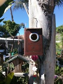 Handcrafted bird houses