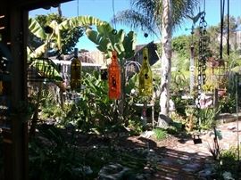 Handcrafted wind chimes