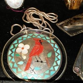 ZUNI SPINNER PENDANT