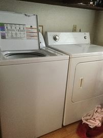 washer and dryer, washer only a few months old