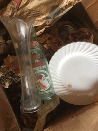 Dr pepper and Coca Cola bottles