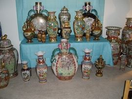 20th century Chinese Palace Vases