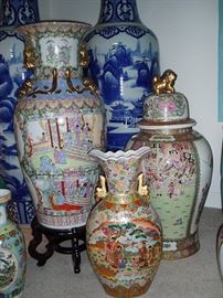20th century Chinese Palace Vases