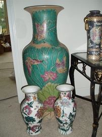 20th century Chinese Palace Vases