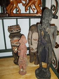 African Statues and Art Pieces