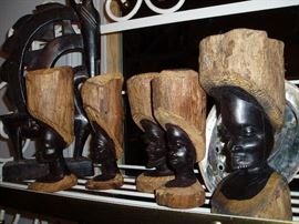 African Statues and Art Pieces