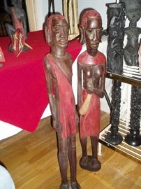 African Statues and Art Pieces