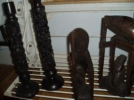 African Statues and Art Pieces