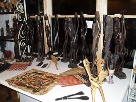 African Statues and Art Pieces