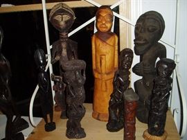 African Statues and Art Pieces