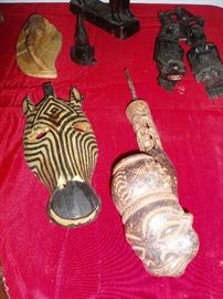 African Statues and Art Pieces