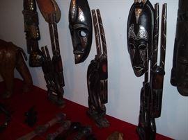 African Statues and Art Pieces